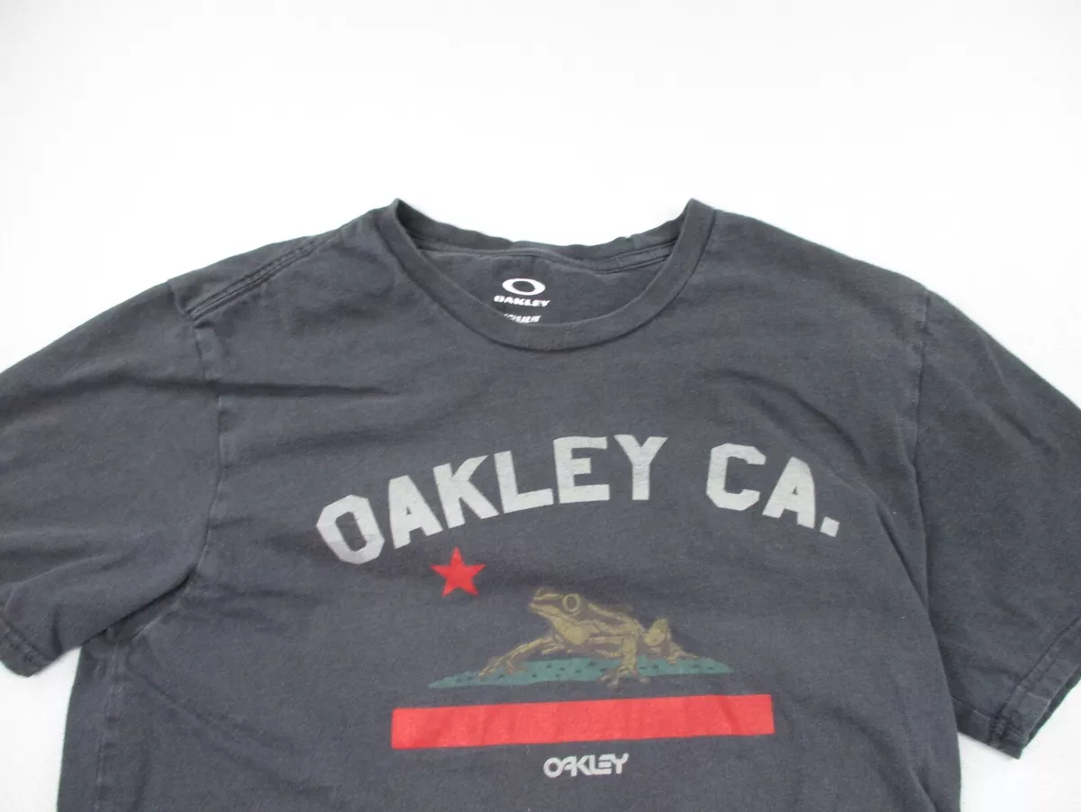 OAKLEY Performance Shirt 'RETRO FROG' in Black