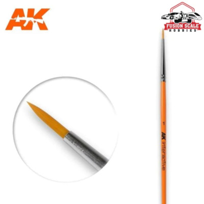 AK Interactive Size 1 Round Paint Brush AKI603