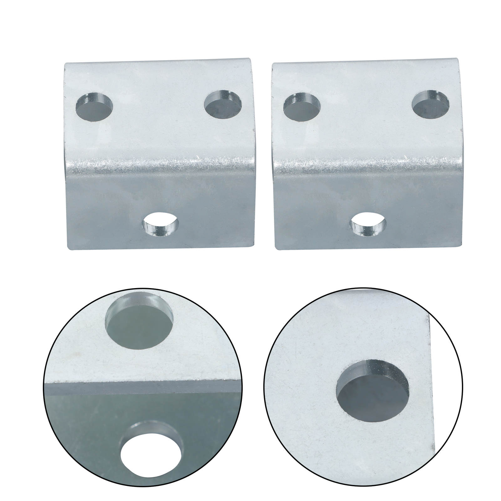 For Double Eye Springs Single Axle Suspension New Trailer Leaf Spring Hanger Kit