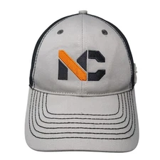 Ness Campbell Crane Rigging Strapback Trucker Hat Gray OS Mesh Back Towsleys