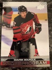 Mavrik Bourque   2022 team canada juniors pride of the program #81