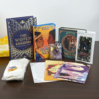 Illumicrate ROYAL SECRETS January 2022 THIS WOVEN KINGDOM Tahereh Mafi SIGNED