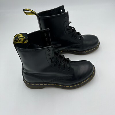 Dr. Martens 1460 Women's Combat Boots - Black, US 10 800090795356