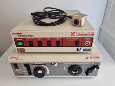 Stryker 888i Camera Control Unit, Stryker 888i Camera and Q-5000 Light Source