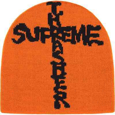 Supreme x Thrasher Beanie Black Stone Blue Orange 4colors Supreme x Thrasher Beanie Black Stone Blue Orange 4colors