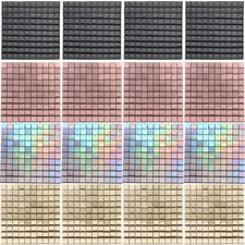 12pcs Sequin Wall Panels Shimmer Backdrop for Birthday Party Events