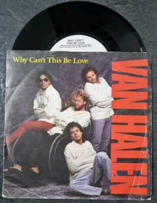 Van Halen - Why can't this be love - VG+ 7  single 1986 Rock 