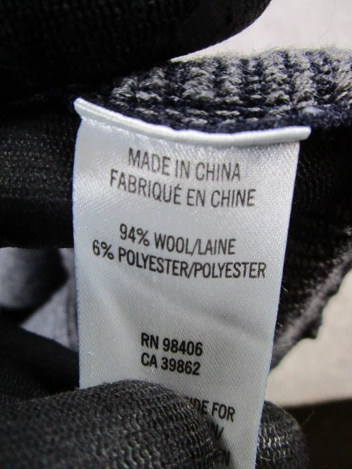 Theory Dress Womens Petite Blue Gray Wool Knit Bodycon - Image 4 of 4