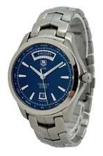 Tag Heuer 42mm Men's LINK Automatic Calibre 5 Black Dial SS Watch! Ref: WJF2010! 2