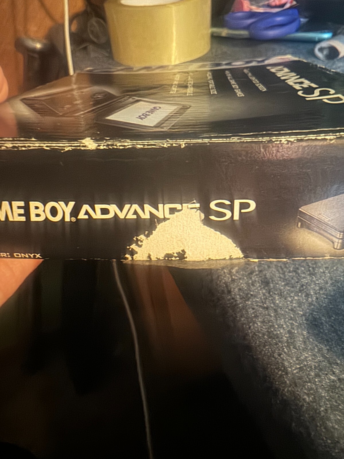 Gameboy Color Advance SP- AGS-001- Used- CIB- Complete in Box  *TESTED*