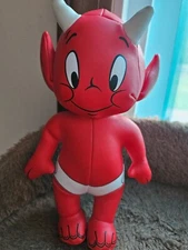 Red Devil soft toy 8 inches tall in great condition