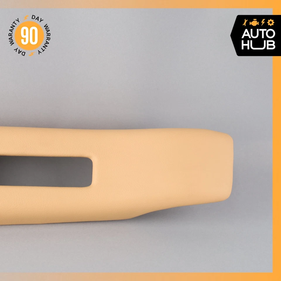 02-07 Maserati M138 Coupe 4200 painel de acabamento do pilar B do lado esquerdo do motorista bege fabricante de equipamento original - Imagem 2 de 4