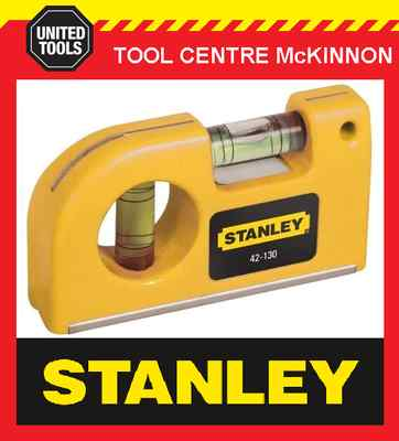 #ad STANLEY 2 VIAL MAGNETIC POCKET SPIRIT LEVEL WIH BELT CLIP AU $24.90