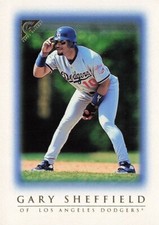 Gary Sheffield Topps Gallery 1999 Baseball Card #63
