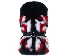 Fox Fur Vest (golf Outerwear/ Black/ Size: Xs)