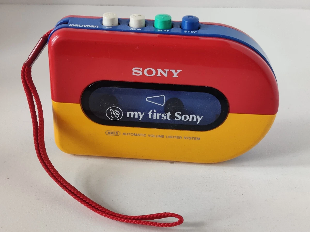 My First Sony Walkman Portable Cassette Player WM-3300 Tested Working