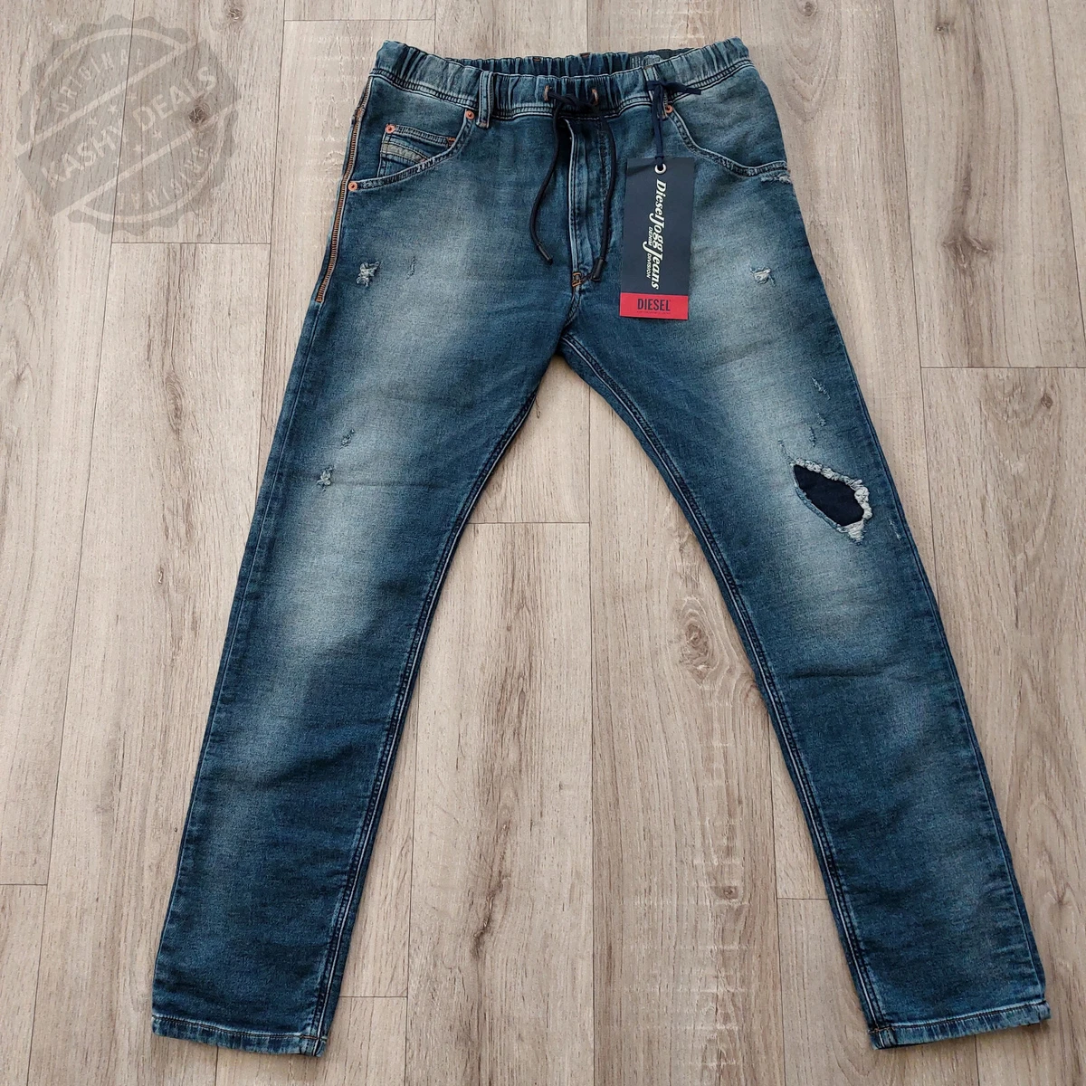 DIESEL KROOLEY Jogg Denim Jeans Blue Size W30 eBay