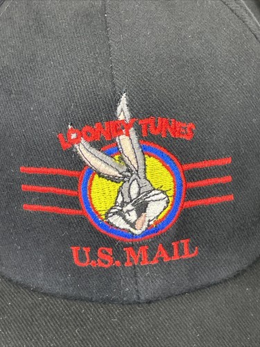 Looney Tunes U.S. Mail Snapback Hat Made in USA Vintage 1997 NWT - Picture 2 of 12