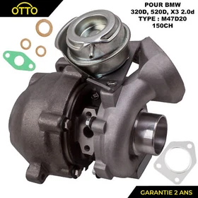 Turbolader für BMW Serie 3 E46 320D 320 D 520D 520 E60 X3 E83 2.0d