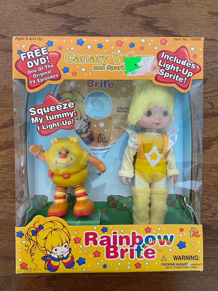 Rainbow Brite Mattel Poupée 23cm Canary Yellow Capucine (sans Boîte)