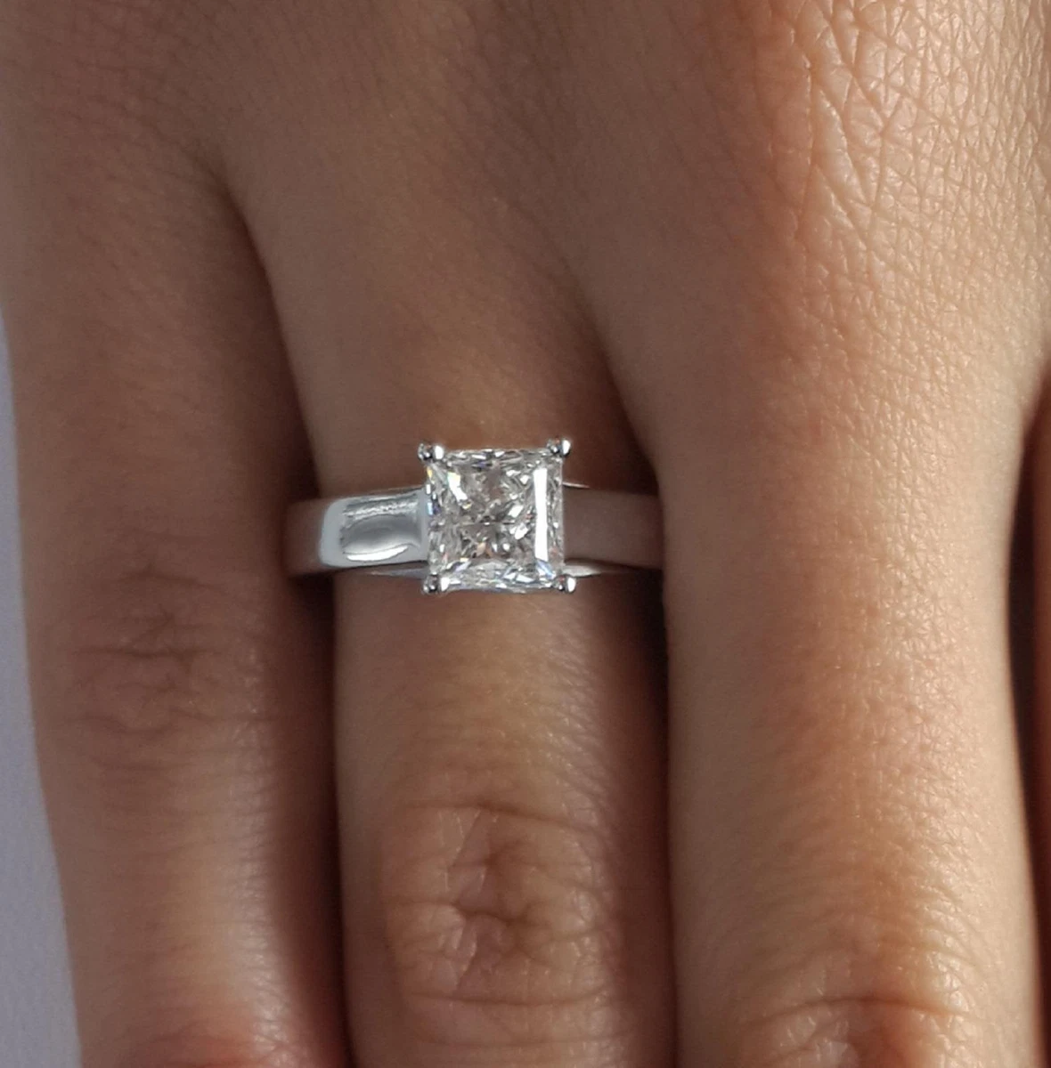 Princess cut 0.5 hotsell carat diamond ring