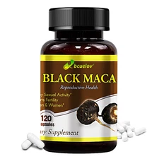 Men's Vitamins Sports and Fitness Performance Organic Maca Root Capsules 1500mg