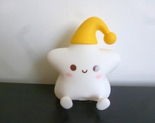 Night Light for Kids Room Baby, Star Girls Night Light, Silicone Squishy Soft