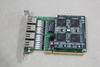 1PC Used Digium TE410P-Quad T1/E1 PCI port digital trunk voice card #T7