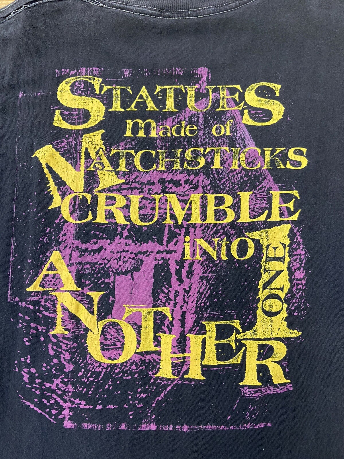 1988 Vintage Bob Dylan Statues Made of Matchsticks Ba… Gem