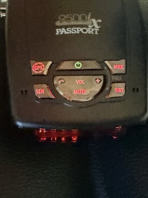 Escort Passport 9500ix Laser Radar Detector GPS, Smartcord, Mount