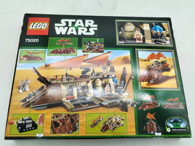 LEGO 75020 Jabba's Sail Barge MISB New Sealed Good Star Wars 9516 75005 75397