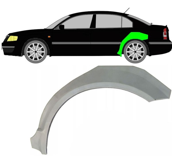 Radlauf FüR Skoda Superb 2002 – 2008 Links-image