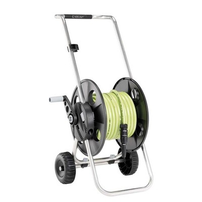 claber  Premium Schlauchwagen mit Teleskopgriff und 25 m 1/2'' Aquaviva Plus Schl
