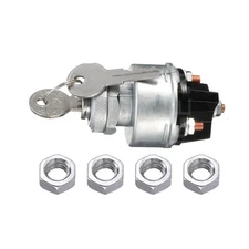 4 Position Ignition Switch with Key 12V For Car Truck Tractor Universal Durable