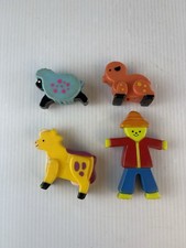 Vintage Fisher Price 1973 Model 166 Farm Crib Mobile Missing Horse Incomplete