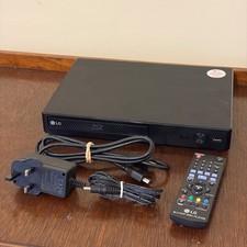LG BP250 Blu-ray & DVD Player with Power Adapter, Remote, and HDMI Cable