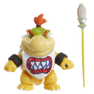 Super Mario figure collection plus Bowser Jr. with brush FCP-006