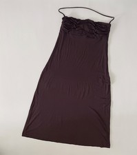 Anna Club by La Perla Maxi Dress Vintage Y2K Ruched Bust Strapless US 8 / UK 12