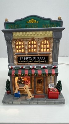 Lemax Holidays & Seasons  Treats Please Bakery  45698 Extremely Rare And NEW !
