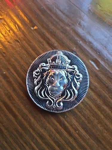Scottdale Mint Silver Stacker Coin 2 oz .999 Silver Round Crowned Lion Bullion
