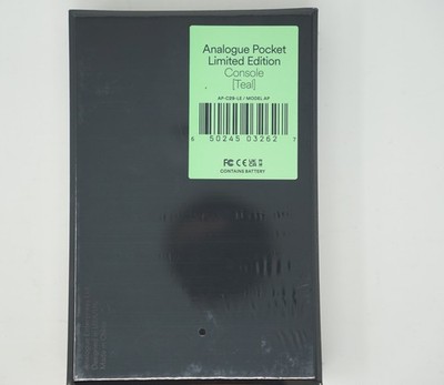 Analogue Pocket Limited Edition Teal - Brand New - Factory Sealed