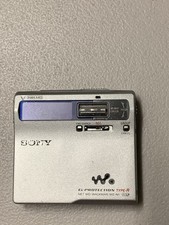 Junk SONY MD Walkman MZ-N1 Minidisc Recorder Player SILVER - For Parts / Repair