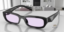 PRADA PR B06S 16K40J Black Violet 53 mm Women's Sunglasses