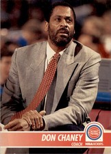 1994-95 Basketball Hoops Don Chaney Detroit Pistons #281