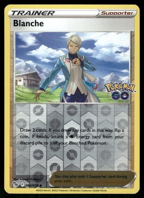 Blanche Reverse Holo Uncommon Pokemon GO 064/078 LP