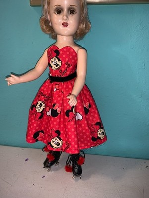 Doll Clothes fits 14'' Sonja Hennie Red Mouse Roller-skating Ensemble'