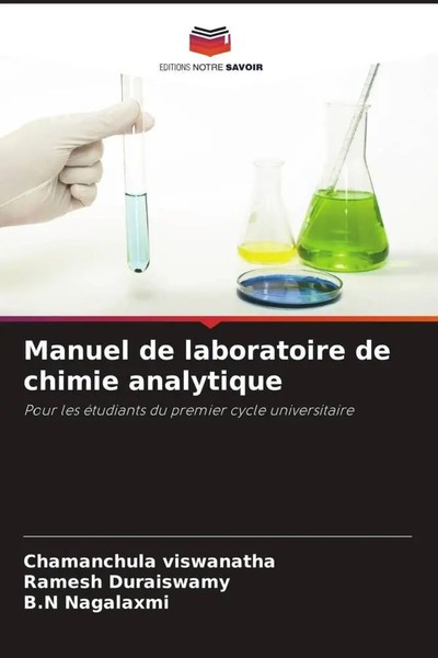 Chamanchula Viswanatha (U. A.) | Manuel De Laboratoire De Chimie Analytique-image