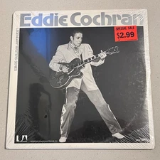 SEALED Eddie Cochran "Legendary Master Series" 2 LP Mono UAS 9959 UNITED ARTISTS