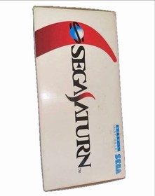 SEGA Saturn HST-0019 White Console With Box Manual Japan