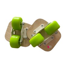 Ascot Apollo Pair DRIFTING SKATES Lime Green Wheels
